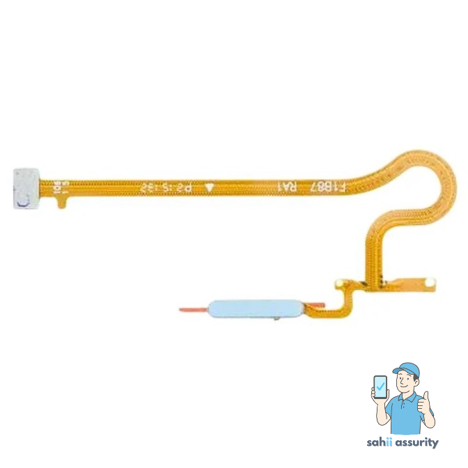 Fingerprint Sensor with Flex Cable for Vivo Y33t Blue